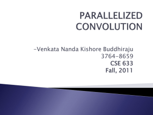 -Venkata Nanda Kishore Buddhiraju 3764-8659 CSE 633 Fall, 2011