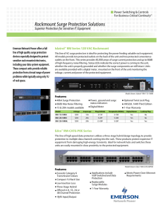 Rackmount Surge Protection Solutions Superior Protection for Sensitive IT Equipment