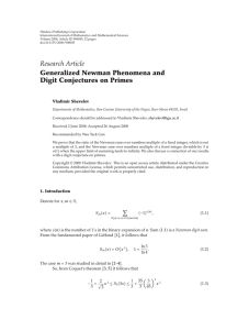 Hindawi Publishing Corporation International Journal of Mathematics and Mathematical Sciences