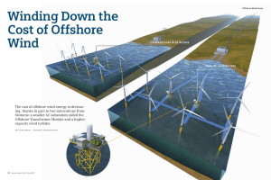 Winding Down the Cost of Offshore Wind