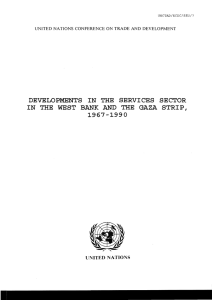 DEVELOPMENTS  IN  THE  SERVICES  SECTOR 1967-1990 LiNITED