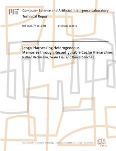 Jenga: Harnessing Heterogeneous Memories through Reconfigurable Cache Hierarchies Technical Report