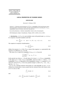 Internat. J. Math. &amp; Math. Sci. S0161171200002738 © Hindawi Publishing Corp.