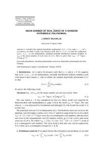 Internat. J. Math. &amp; Math. Sci. S0161171200001848 ©Hindawi Publishing Corp.