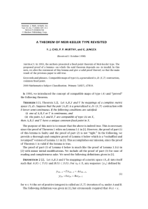 Internat. J. Math. &amp; Math. Sci. S0161171200002258 © Hindawi Publishing Corp.