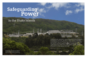 Power Safeguarding in the Shaky Islands
