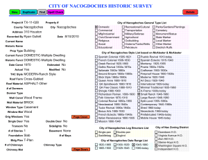 CITY OF NACOGDOCHES HISTORIC SURVEY TX-11-028 Nacogdoches 310 Houston