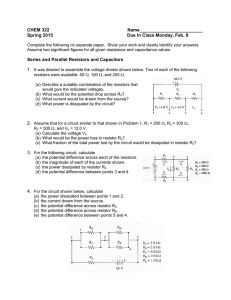 CHEM 322         ... Spring 2015         ...