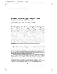 P1: VENDOR/GCQ/GMF/GCY P2: GCQ/LCR/GDP/ QC: GCQ Journal of Clinical Geropsychology [jcg]