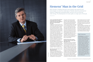 Siemens’ Man in the Grid