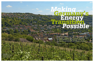 Making Possible Germany’s Transition