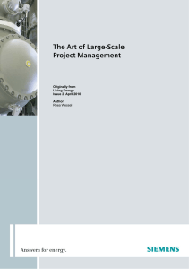 The Art of Large-Scale Project Management  Originally from