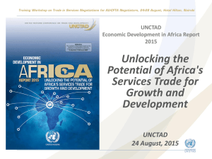 Unlocking the Potential of Africa's Services Trade for Growth and