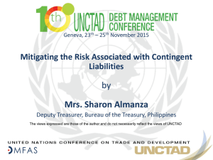 by Mrs. Sharon Almanza Mitigating the Risk Associated with Contingent