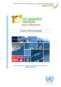 FINAL PROGRAMME Geneva, 23 to 25 November 2015 Geneva, 23–25 November 2015