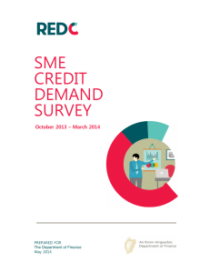 SME CREDIT DEMAND SURVEY