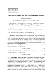 Internat. J. Math. &amp; Math. Sci. S0161171200004853 ©Hindawi Publishing Corp.