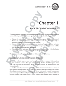 Copy for Chapter 1 BACKGROUND KNOWLEDGE