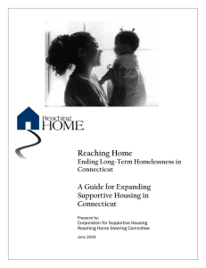 Reaching Home A Guide for Expanding Supportive Housing in