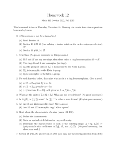Homework 12
