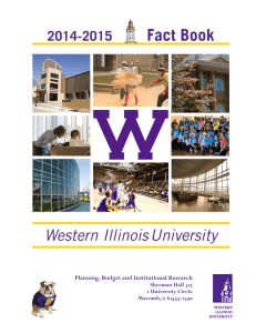 Fact Book Western  Illinois University 2014-2015