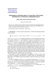 APPROXIMATE CONTROLLABILITY OF NEUTRAL FUNCTIONAL DIFFERENTIAL SYSTEM WITH UNBOUNDED DELAY