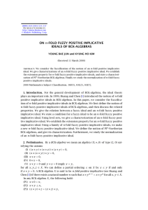 ON IDEALS OF BCK-ALGEBRAS YOUNG BAE JUN and KYUNG HO KIM