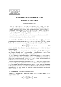 Internat. J. Math. &amp; Math. Sci. S016117120000140X © Hindawi Publishing Corp.