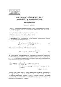 Internat. J. Math. &amp; Math. Sci. S0161171200010310 ©Hindawi Publishing Corp.