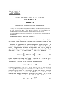 Internat. J. Math. &amp; Math. Sci. S0161171200004361 ©Hindawi Publishing Corp.