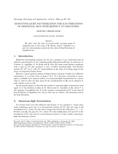 MONOTONE-LIGHT FACTORIZATION FOR KAN FIBRATIONS