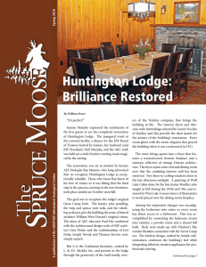 Huntington Lodge: Brilliance Restored