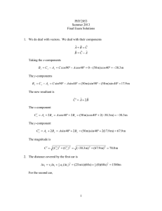 PHY2053 Summer 2013 Final Exam Solutions