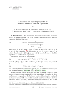 Arithmetic and ergodic properties of ‘flipped’ continued fraction algorithms