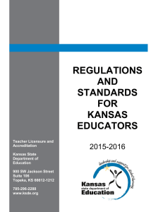 REGULATIONS AND STANDARDS FOR