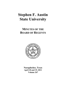 Stephen F. Austin State University M