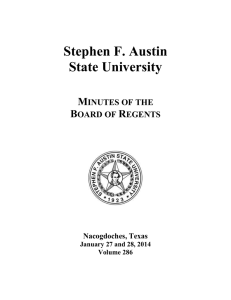 Stephen F. Austin State University M