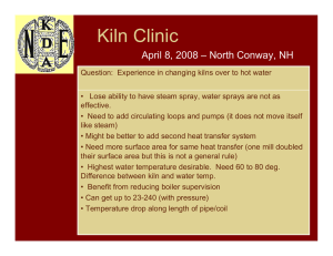 Kiln Clinic April 8, 2008 – North Conway, NH