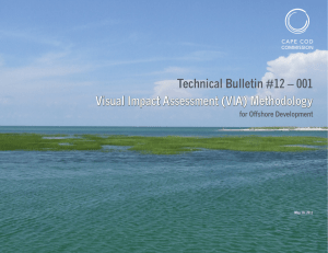 Technical Bulletin #12 – 001 Visual Impact Assessment (VIA) Methodology