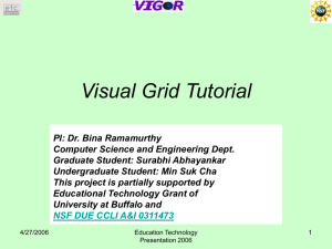 Visual Grid Tutorial