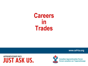 Careers in Trades