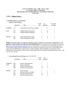 ANNUAL REPORT: June 1, 2009 – May 31, 2010