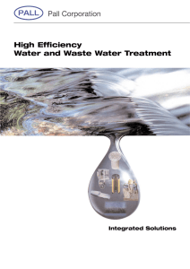 High Efficiency Water and Waste Water Treatment Integrated Solutions