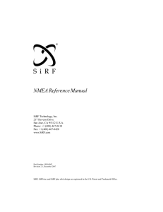 NMEA Reference Manual