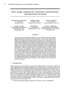 Face  image analysis for  expression measurement 8