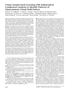 Using Unsupervised Learning with Independent Component Analysis to Identify Patterns of