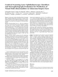 Confocal Scanning Laser Ophthalmoscopy Classifiers and Stereophotograph Evaluation for Prediction of