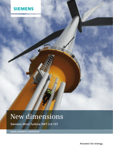 Siemens SWT-3.6-107 Wind Turbine: Technical Specs & Design