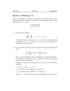 Exam 1, February 11