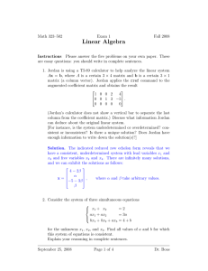 Linear Algebra